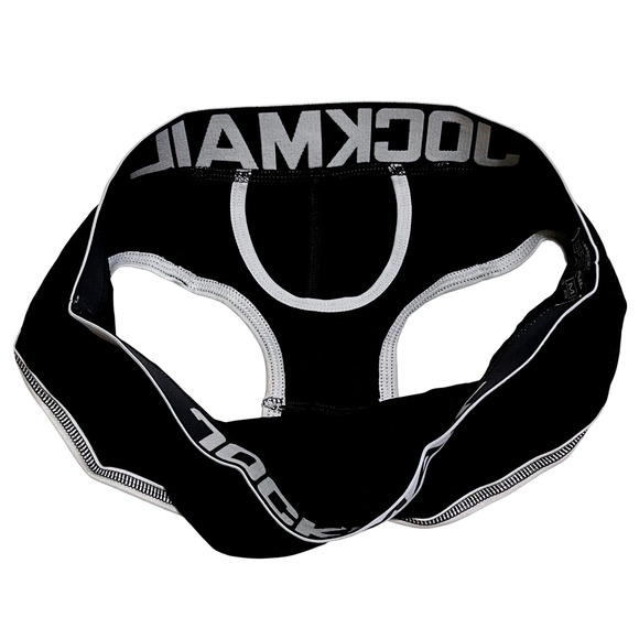 Jockmail Classic Brief w/Enhancing‎ Pouch Black Size M (27-30) JM340 NWT - Picture 5 of 8